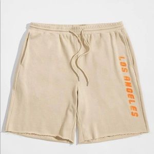 Shein Los Angeles drawstring shorts